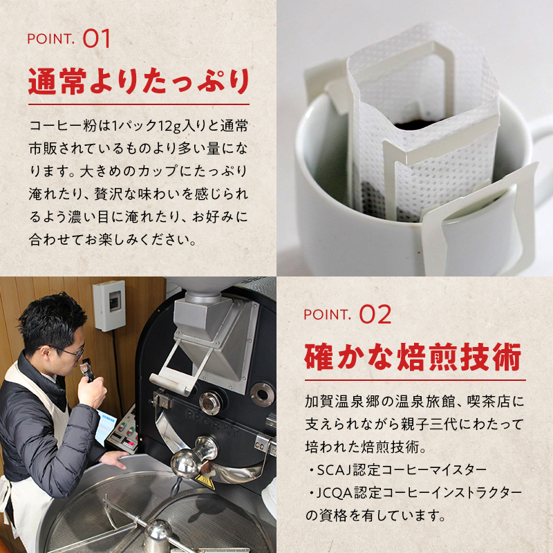 スペシャルティコーヒー・ドリップバッグ大容量12g 30袋詰め合わせセットG ブラジル・フルッタメルカドン 珈琲 コーヒー ドリップ 飲料 F6P-2807 セット G