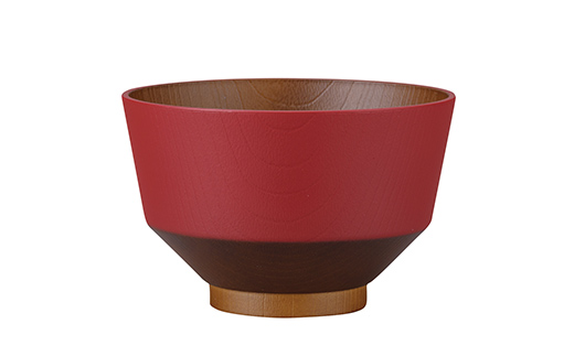 和の色 汁椀 ペアセット（漆黒・古代朱） 汁椀 日本製 飯椀 取り皿 お椀 椀 漆器 伝統工芸 工芸品  F6P-3118