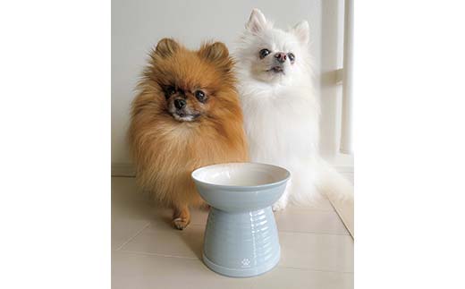 みやわん 脚付きフードボウル ４７０ ＹＥ(イエロー) ペット 犬 猫 いぬ ねこ フードボウル 食器 脚付き F6P-2488