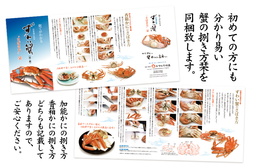 石川県産 加能かに ズワイガニ ( 産地証明タグ付 ) 中サイズ 2匹 + 香箱かに 3匹 詰合せ ( 2～3人前 ) 12月16日～12月26日発送 食べ比べセット ズワイガニ ずわいがに 産地証明 先行予約 予約 ボイル 茹で 蟹 かに F6P-2765