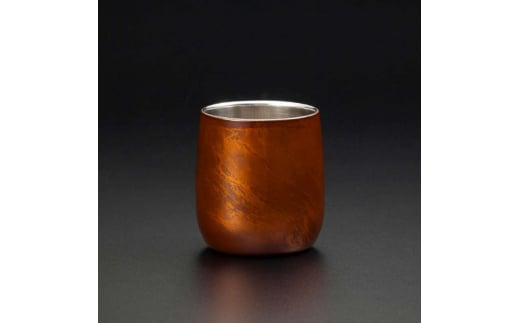 山中塗 漆磨漆流し 2重ロックカップダルマ 赤ビャクダン 1客 250ml 漆磨カップ コップ カップ タンブラー 贈答 贈り物 父の日 母の日 敬老の日 記念日 贈り物 ギフト 伝統工芸 工芸品 国産 日本製 F6P-2060