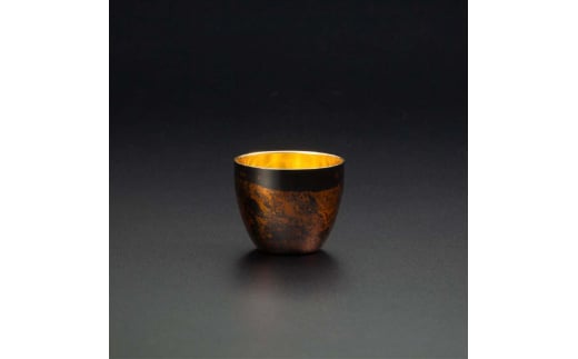 山中塗 漆磨 ぐい呑み ダブル 内金メッキ 黒ビャクダン 1客 70ml 漆磨カップ コップ カップ 贈答 贈り物 父の日 母の日 敬老の日 記念日 贈り物 ギフト 伝統工芸 工芸品 国産 日本製 F6P-2063