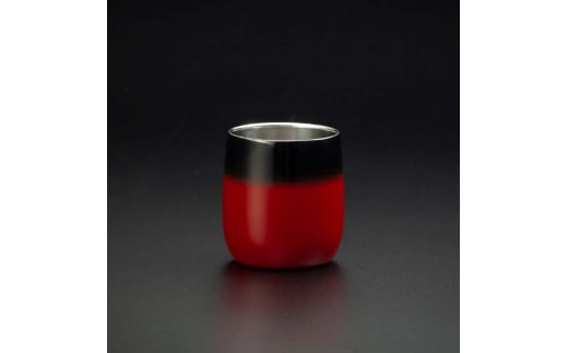 山中塗 士作手塗り 漆磨 カップ二重ダルマ 赤 彩 1客 250ml 漆磨カップ コップ カップ 贈答 贈り物 父の日 母の日 敬老の日 記念日 贈り物 ギフト 伝統工芸 工芸品 国産 日本製 F6P-2068