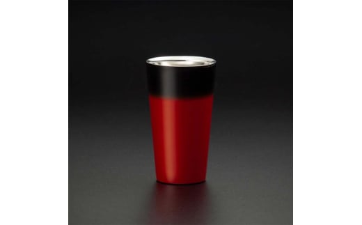 山中塗 士作手塗り 漆磨 カップ二重ストレート 赤 彩 1客 270ml 漆磨カップ コップ カップ 贈答 贈り物 父の日 母の日 敬老の日 記念日 贈り物 ギフト 伝統工芸 工芸品 国産 日本製 F6P-2070