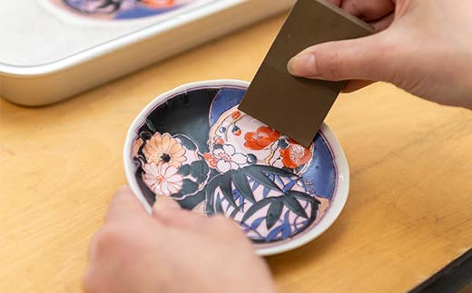 九谷結窯オリジナル豆皿3寸 7枚セット 【のし無し】 九谷焼 伝統工芸 工芸品 国産 日本製 復興 震災 コロナ 能登半島地震復興支援 北陸新幹線 F6P-2229