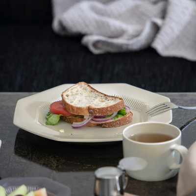 NIKKOのマグ＆プレートペアセット「サレド アリーク」《ニッコー食器》(1906AC-SP01)