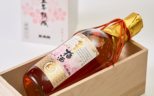 【白山の地酒】萬歳楽　加賀梅酒五年熟成