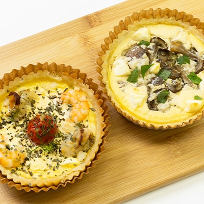 【冷凍生キッシュ】石川県の人気食材を使ったグルテンフリーキッシュ詰め合わせ!4種各2個入り【配送不可地域：離島】