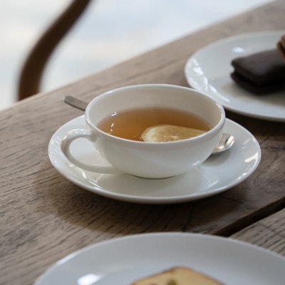 NIKKOのペアティーカップ＆ソーサーセット「柳宗理」《ニッコー食器》(1890Y-CC02)