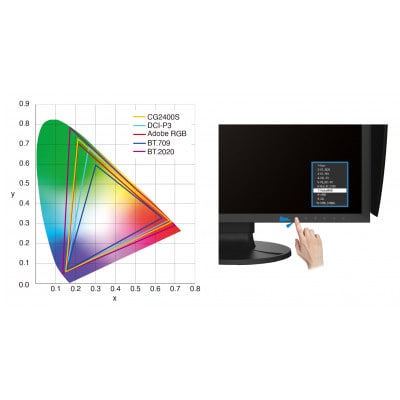 【国内生産】 EIZO 24.1型カラーマネジメント液晶モニター ColorEdge CG2400S