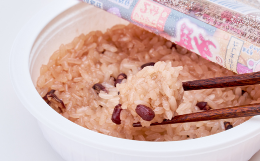 ふっくらもちもち「あずきちゃんの赤飯」　パック赤飯(160g×12パック)