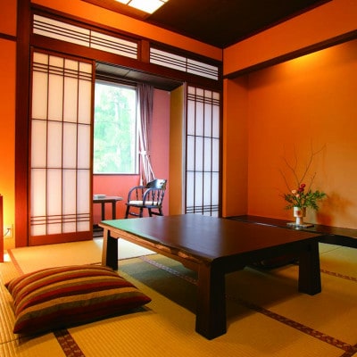 自然派な料理旅館 一里野高原ホテルろあんの選べる2種の飛騨牛夕食!1泊2食飛騨牛プランペア宿泊券