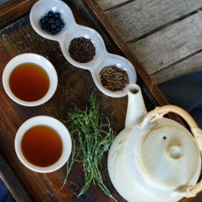 棒茶ブレンド 【リラックス】個包装 6袋入  金沢＆白山らしいデザインパッケージ