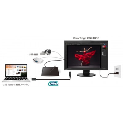 【国内生産】 EIZO 24.1型カラーマネジメント液晶モニター ColorEdge CG2400S