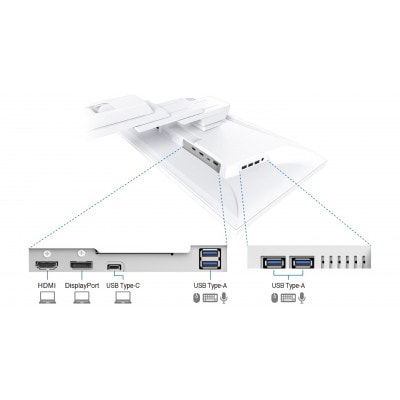 EIZO USB Type-C搭載27型4K液晶モニター FlexScan EV2740S ホワイト