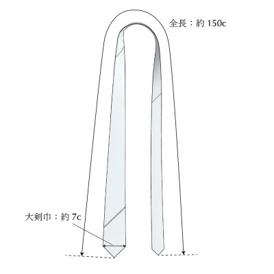 【牛首紬×MIZEN】スラッシュタイ/メンズ - 牛首紬　先染男物無地「黒」※ギフトBOXなし