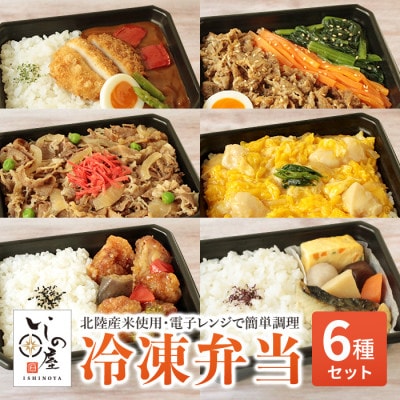 お試し　冷凍弁当　6種セット【配送不可地域：離島】