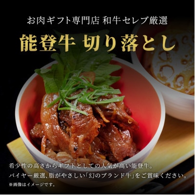 【和牛セレブ】能登牛 切り落とし 200g【配送不可地域：離島】