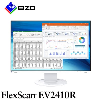 EIZO 24.1型(1920×1200)液晶モニター FlexScan EV2410Rホワイト