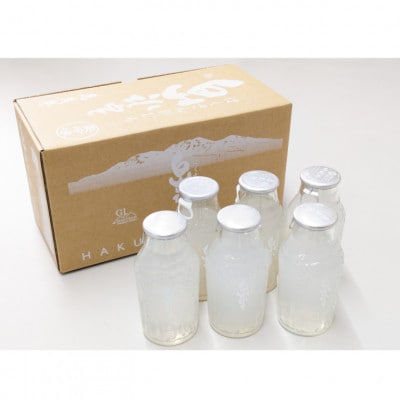 【白山の地酒】萬歳楽「白山氷室」6本セット【配送不可地域：離島】