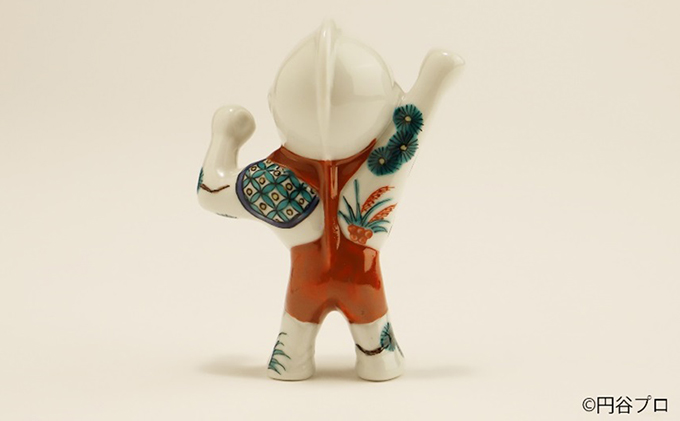 九谷焼　ウルトラマン　古九谷風