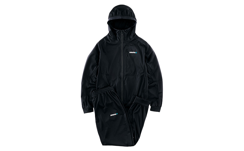 zauna suit / ザウナスーツ　BLACK　ブラック　着るサウナ【XL】