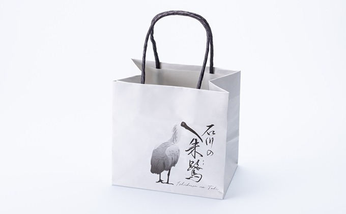 石川の朱鷺ネクタイ 【ピンク】