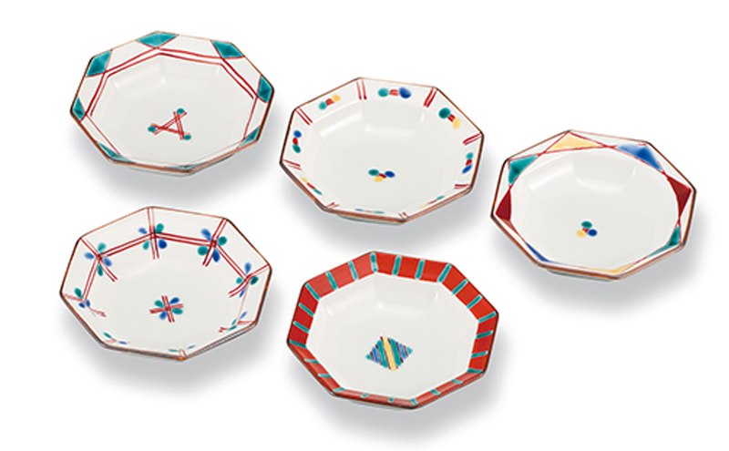 3.3号皿揃　絵変わり 民芸品 工芸品 雑貨 食器 小皿 お皿 プレート キッチン雑貨 キッチン用品