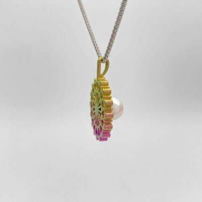 クラフト金澤のチタン製　パールペンダントトップ　ソーニョ【配送不可地域：沖縄県】