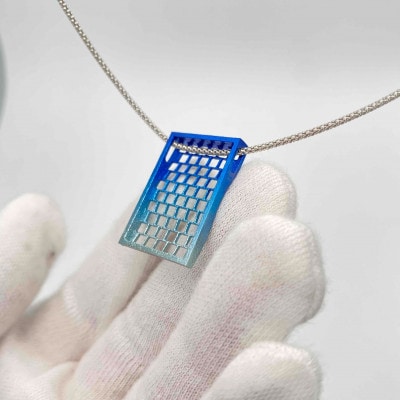 クラフト金澤のチタン製　ペンダントトップ クアド