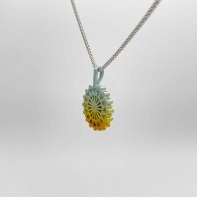 クラフト金澤のチタン製　キュービックジルコニア　ペンダントトップ　ソーニョ2【配送不可地域：沖縄県】