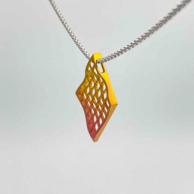 クラフト金澤のチタン製　ペンダントトップ　クアドリ