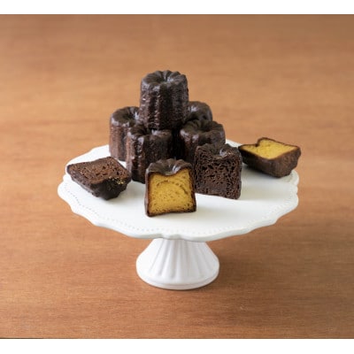 カヌレ2個、カヌレショコラ2個【配送不可地域：離島】