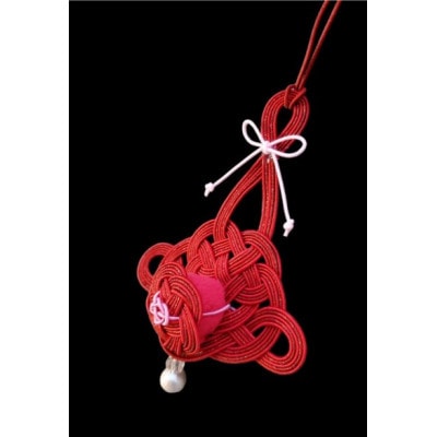 【金沢水引】水引アロマディフューザー　Hang　レッド【配送不可地域：沖縄県】