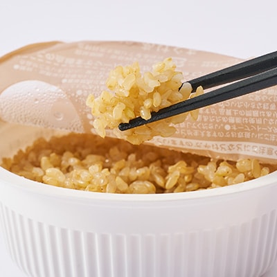 玄米パックごはん 林さんちの女王さまミルキークイーン8食セット