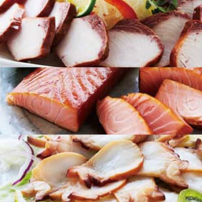 【簡単・便利・味付け不要】海鮮はむブロック3種(ぶり、さけ、たこ)詰合せ【おつまみ・おかずに!】【配送不可地域：離島】