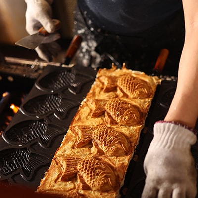 【和菓子職人が本気でつくった】金沢たい焼き 個包装 10個入り (冷凍)小分け【配送不可地域：離島】