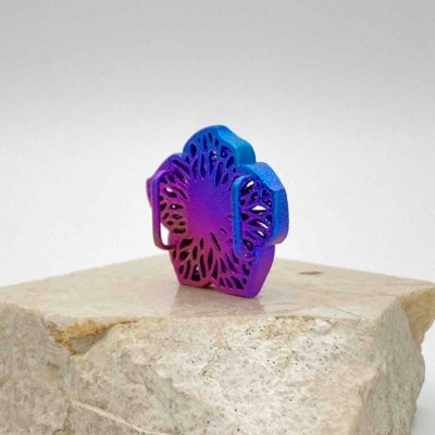 クラフト金澤のチタン製 帯どめ【配送不可地域：沖縄県】