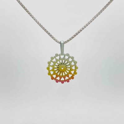 クラフト金澤のチタン製　キュービックジルコニア　ペンダントトップ　ソーニョ2【配送不可地域：沖縄県】