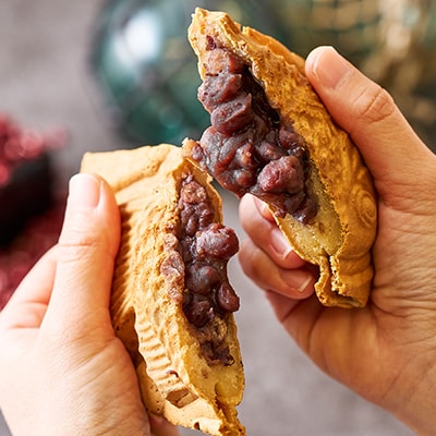 能登産大納言あずき入り冷凍たい焼き4個入り1パッケージ【配送不可地域：離島】