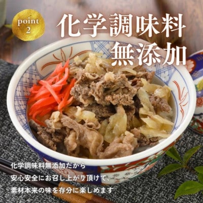 【湯せんで手早く】能登牛 牛丼の具100g×8袋【配送不可地域：離島】