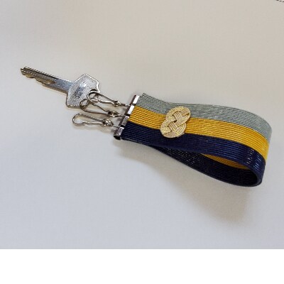 水引　三連キーホルダー(3line)