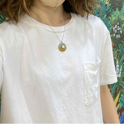 クラフト金澤のチタン製　パールペンダントトップ　フェリチタ【配送不可地域：沖縄県】