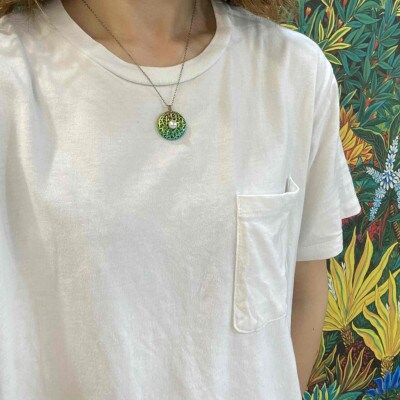 クラフト金澤のチタン製　パールペンダントトップ サルメント【配送不可地域：沖縄県】