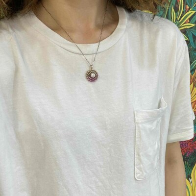 クラフト金澤のチタン製　パールペンダントトップ　ソーニョ【配送不可地域：沖縄県】