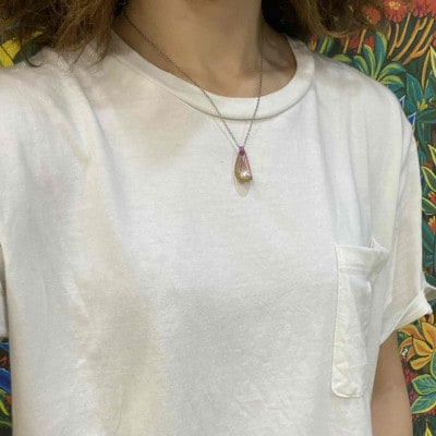 クラフト金澤のチタン製　パールペンダントトップ　ルジャーダ【配送不可地域：沖縄県】