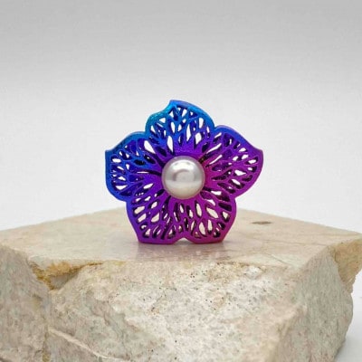 クラフト金澤のチタン製 帯どめ【配送不可地域：沖縄県】