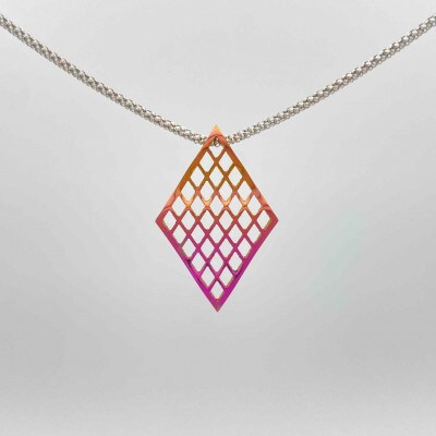 クラフト金澤のチタン製　ペンダントトップ　クアドリ