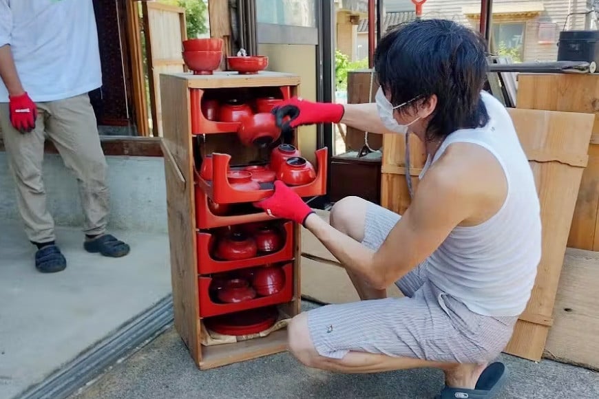 照明 輪島塗 ランプシェード 1個 [能登の古民家宿 TOGISO 石川県 志賀町 sk17anc470003] 漆器 伝統工芸 アンティーク