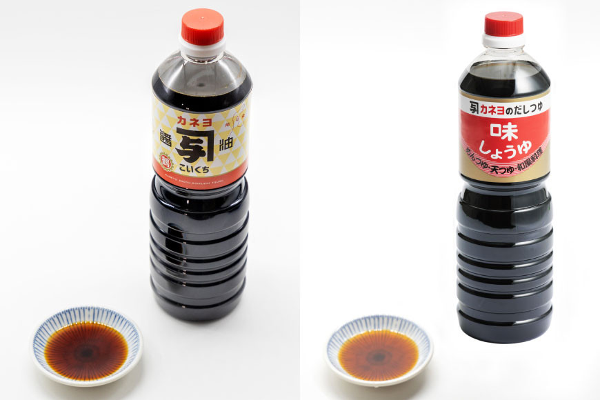 能登 カネヨの醤油 味噌 6点セット（ 味醤油 入り） [カネヨ醤油 石川県 志賀町 AG4123] 醤油 しょうゆ こいくち ゆずポン酢醤油 にんにく醤油 しょうが醤油